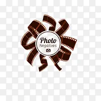 摄影胶卷创意矢量图-空若网 摄影胶卷创意矢量图-空若网