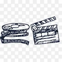 胶片png矢量元素-空若网 胶片png矢量元素-空若网