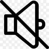 静音图标-空若网 静音图标-空若网
