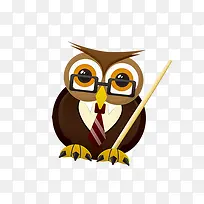 卡通可爱猫头鹰-空若网 卡通可爱猫头鹰-空若网