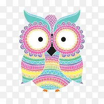 猫头鹰装饰插画-空若网 猫头鹰装饰插画-空若网