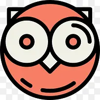 猫头鹰图标-空若网 猫头鹰图标-空若网