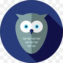 猫头鹰图标-空若网 猫头鹰图标-空若网