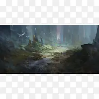 动画海鸥绿色森林-空若网 动画海鸥绿色森林-空若网