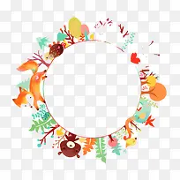 ÉÁÖ¶¯ÎïË®²Ê»Ô²Ðα³¾°-¿ÕÈôÍø ÉÁÖ¶¯ÎïË®²Ê»Ô²Ðα³¾°-¿ÕÈôÍø