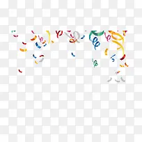 彩色飘落彩带背景-空若网 彩色飘落彩带背景-空若网