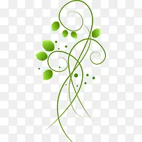 手绘时尚树叶花藤美景-空若网 手绘时尚树叶花藤美景-空若网