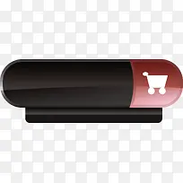 黑色按钮-空若网 黑色按钮-空若网