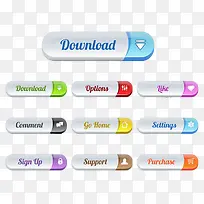 ��ҳ���ذ�ťUiʸ���ز�-������