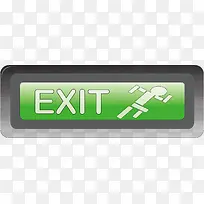 创意退出按钮素材-空若网 创意退出按钮素材-空若网