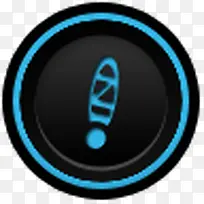 精美蓝黑按钮图标下载-空若网 精美蓝黑按钮图标下载-空若网