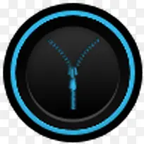 精美蓝黑按钮图标下载-空若网 精美蓝黑按钮图标下载-空若网