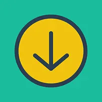 ���ذ�ťThin-Download-icons-������