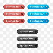 下载按钮素材-空若网 下载按钮素材-空若网