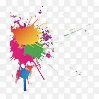 彩色墨迹-空若网 彩色墨迹-空若网