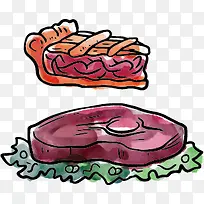 矢量手绘食物-空若网 矢量手绘食物-空若网