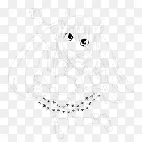 绘制单色线条艺术-温迪-空若网 绘制单色线条艺术-温迪-空若网