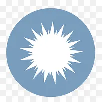 扁平化图标太阳-空若网 扁平化图标太阳-空若网