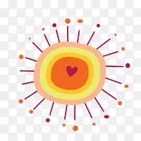 手绘太阳-空若网 手绘太阳-空若网