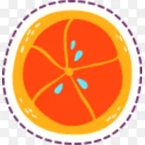 桔子卡通手绘-空若网 桔子卡通手绘-空若网