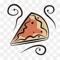 手绘披萨素材-空若网 手绘披萨素材-空若网