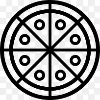 大披萨图标-空若网 大披萨图标-空若网