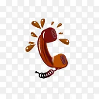 电话番茄酱图标-空若网 电话番茄酱图标-空若网