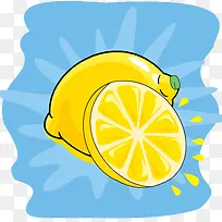 柠檬 AN 插画-空若网 柠檬 AN 插画-空若网