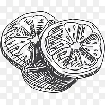 手绘柠檬-空若网 手绘柠檬-空若网