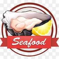 矢量柠檬和生蚝-空若网 矢量柠檬和生蚝-空若网