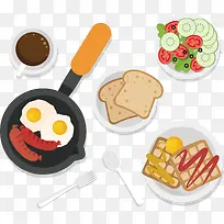 矢量手绘卡通食物-空若网 矢量手绘卡通食物-空若网