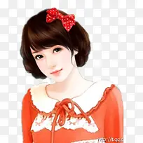 甜美可爱现代少女-空若网 甜美可爱现代少女-空若网