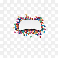 彩色泡泡边框-空若网 彩色泡泡边框-空若网