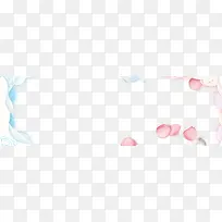 花瓣创意边框-空若网 花瓣创意边框-空若网