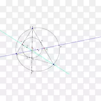 圆线三角形-空若网 圆线三角形-空若网