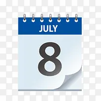 白色日历挂历-空若网 白色日历挂历-空若网