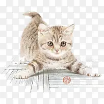 卡通手绘猫咪-空若网 卡通手绘猫咪-空若网