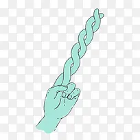 手指麻花-空若网 手指麻花-空若网