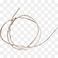 白色绳子卷曲-空若网 白色绳子卷曲-空若网