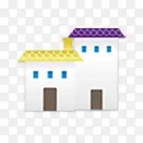 卡通房子-空若网 卡通房子-空若网