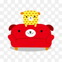 卡通沙发-空若网 卡通沙发-空若网
