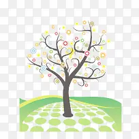 一棵彩色树-空若网 一棵彩色树-空若网