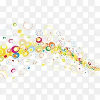 彩色圆圈图案-空若网 彩色圆圈图案-空若网