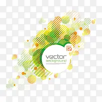 线条和彩色圆圈-空若网 线条和彩色圆圈-空若网