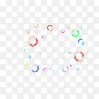 彩色几何圆-空若网 彩色几何圆-空若网