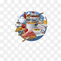 圆圈里的食物-空若网 圆圈里的食物-空若网