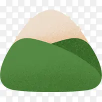 卡通绿色粽子食物创意-空若网 卡通绿色粽子食物创意-空若网