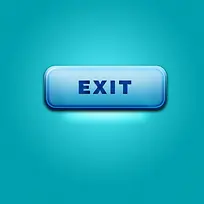 蓝色质感游戏按钮-空若网 蓝色质感游戏按钮-空若网