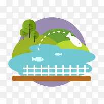 农场扁平化图标16-空若网 农场扁平化图标16-空若网