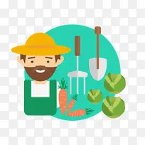 农场扁平化图标12-空若网 农场扁平化图标12-空若网